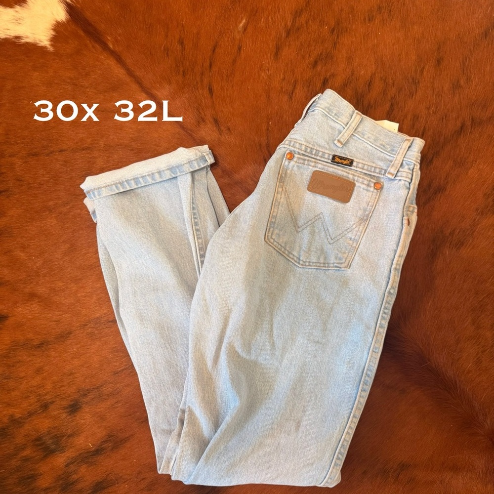 Wrangler Blue Relaxed Jeans Classic Style
